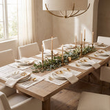 France Set flatware styled in a warm dining room