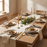 Vibrant Set styled in a fine-dining tablescape