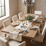 Vibrant Set styled in a warm dining room