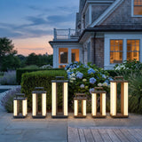 The Contemporary Lamp range shown together — Large and Extra-Large