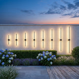 The Luminous Line Outdoor Light length range shown together — 60cm and 100cm