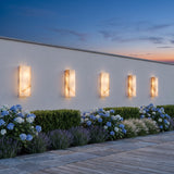 The full Marble Outdoor Wall Light range shown together