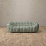 Linen Blend::Cuban Sofa 2 Seater Sage Linen Blend