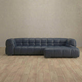 Puff Sofa Chaise Sectional (111")