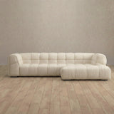 Puff Sofa Chaise Sectional (111")
