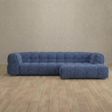 Puff Sofa Chaise Sectional (111")
