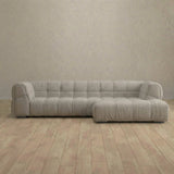 Puff Sofa Chaise Sectional (111")