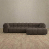 Puff Sofa Chaise Sectional (111")