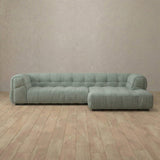 Puff Sofa Chaise Sectional (133")
