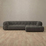 Puff Sofa Chaise Sectional (133")