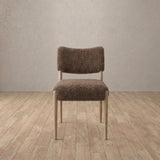 Shearling::Saddle::White Oak