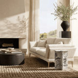 Modern Italian Sofa Loveseat (73")