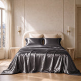 SEV-SILK-FOLDED-2026-07 bedding-set charcoal-black