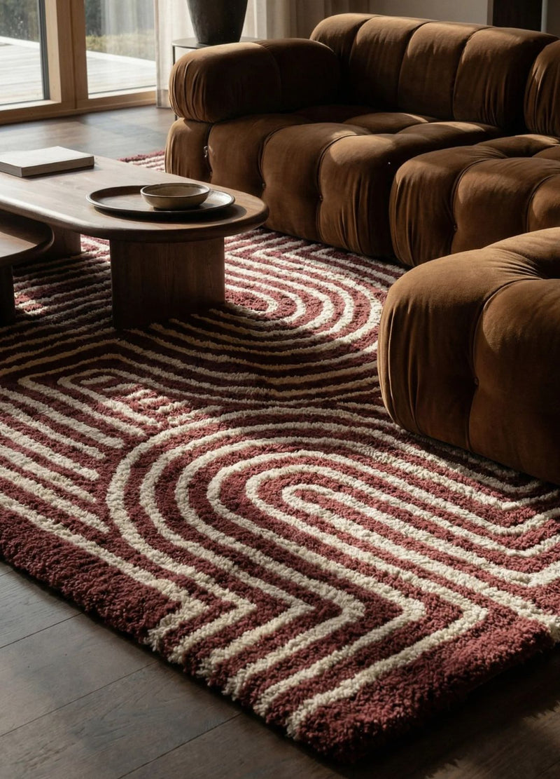 Square Patches Moroccan Rug