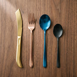 Vibrant Set — sculptural gallery view on a warm wood table