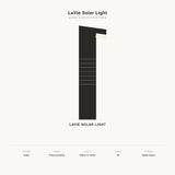 LaVie Solar Light specifications