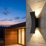 Close-up of the Sunset Wall Light profile and mounting