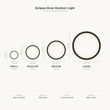 Eclipse Glow Outdoor Light sizes and specifications