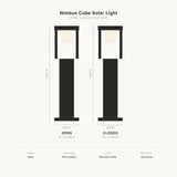 Nimbus Cube Solar Light sizes and specifications
