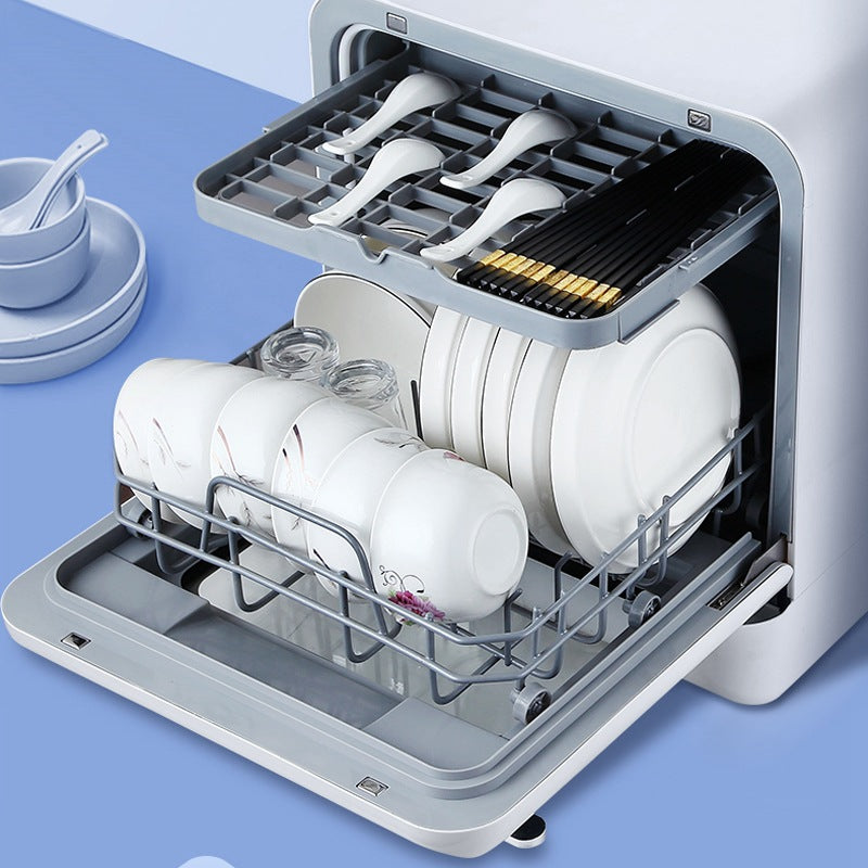 Portable Dishwasher Mini Countertop Dish Washer Machine