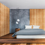 Articlad Wall Panel (Wood Slats)--New