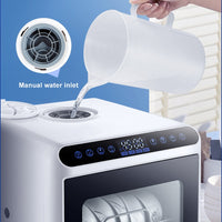 Portable Dishwasher Mini Countertop Dish Washer Machine