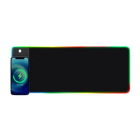 Wireless Charging Big Size RGB LED Gaming Mousepad Computer Mouse Pad For Gamer