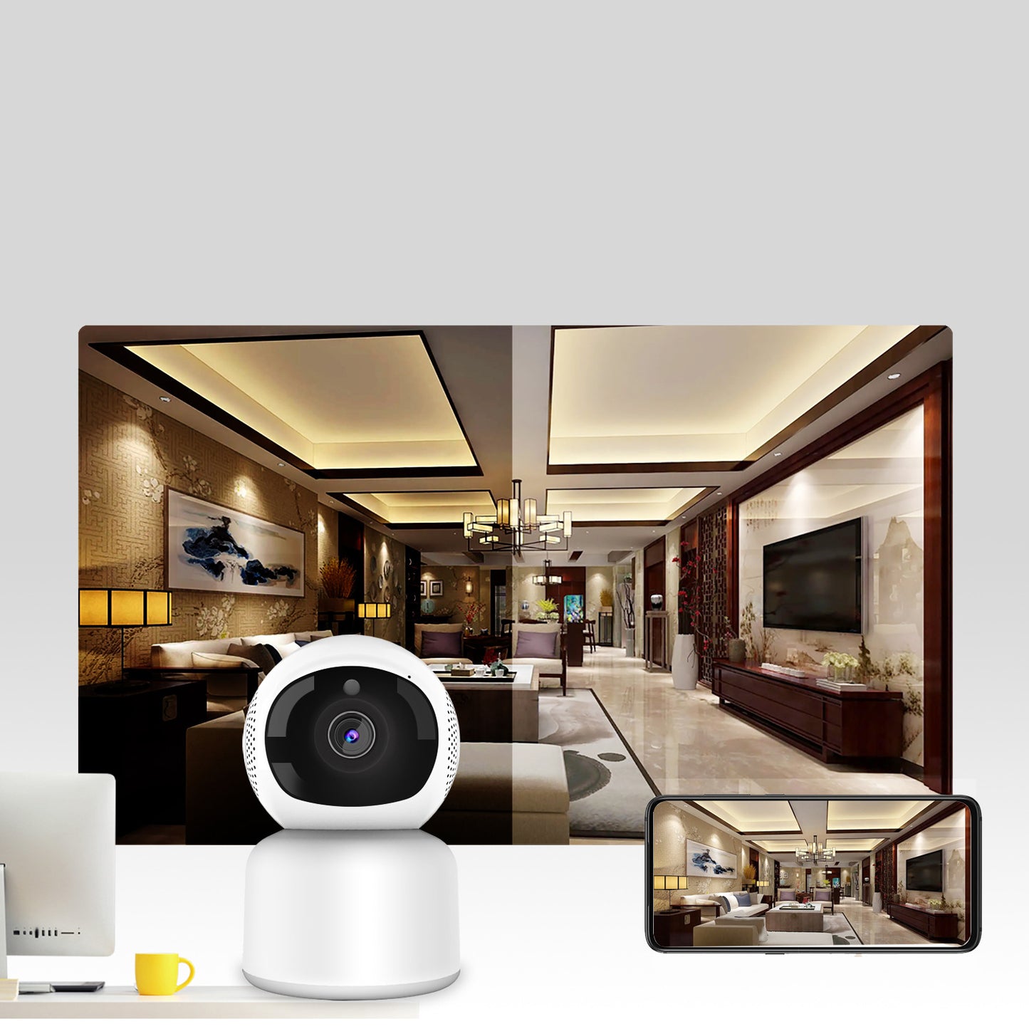 Pan-Tilt Security Camera