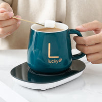 55 degree Ceramic Coffee Mug With Heater