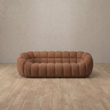 Linen Blend::Cuban Sofa 2 Seater Cognac Linen Blend v2 [grid:4:LB]