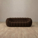 Boucle::Cuban Sofa 2 Seater Espresso  Boucle [grid:8:BCL]