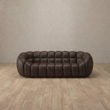 Top Grain Leather::Cuban Sofa 2 Seater Espresso Top Grain Leather [grid:8:TGL]