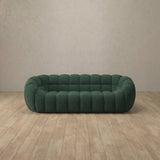 Boucle::Cuban Sofa 2 Seater Forest Green Boucle [grid:5:BCL]