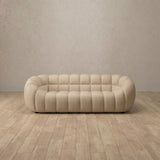 Top Grain Leather::Cuban Sofa 2 Seater Linen Top Grain Leather [grid:2:TGL]