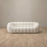 Boucle::Cuban Sofa 2 Seater OffWhite Boucle [grid:1:BCL]