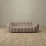 Linen Blend::Cuban Sofa 2 Seater Taupe Linen Blend