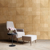 Euclid Stained Wooden Wall Panel--New