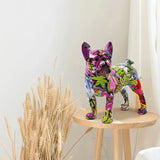French Bulldog Graffiti Sculpture