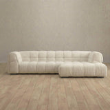 Puff Sofa Chaise Sectional (111")