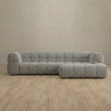 Puff Sofa Chaise Sectional (111")
