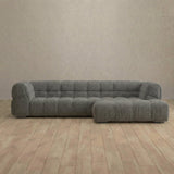 Puff Sofa Chaise Sectional (111")