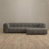 Puff Sofa Chaise Sectional (111")