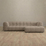 Puff Sofa Chaise Sectional (111")