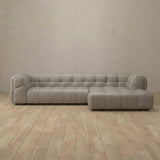 Puff Sofa Chaise Sectional (133")