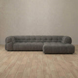 Puff Sofa Chaise Sectional (133")