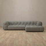 Puff Sofa Chaise Sectional (133")