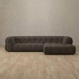 Puff Sofa Chaise Sectional (133")