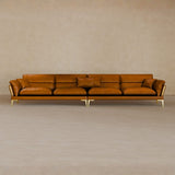 Modern Italian Leather Sofa