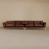 Modern Italian Leather Sofa
