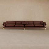 Modern Italian Leather Sofa